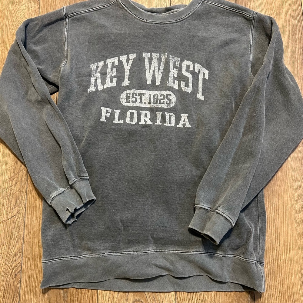 Key West Florida Gray Unisex Sweater